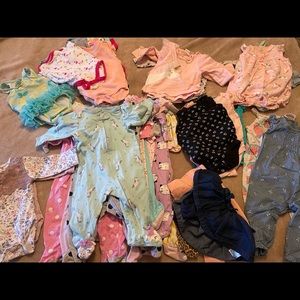 Baby girl 3-6 months clothes
